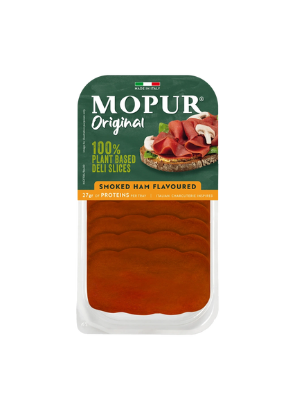 Embutido Vegetal En Lonchas Sabor Ahumado Good &amp; Green 90g_0