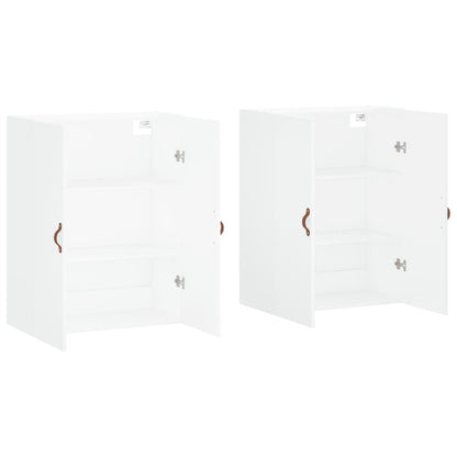 Armarios De Pared 2 Unidades Blanco 69,5x34x90 Cm_3