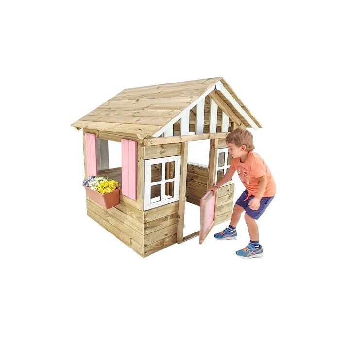 Casita De Madera Masgames Lollipop Rosa._1