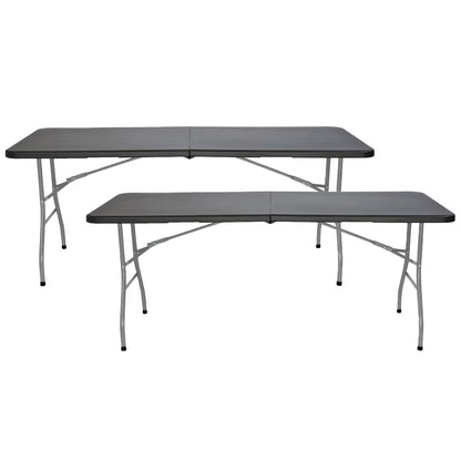 Pack 2 Mesas Plegables 180cm Rectangular Catering O91_0