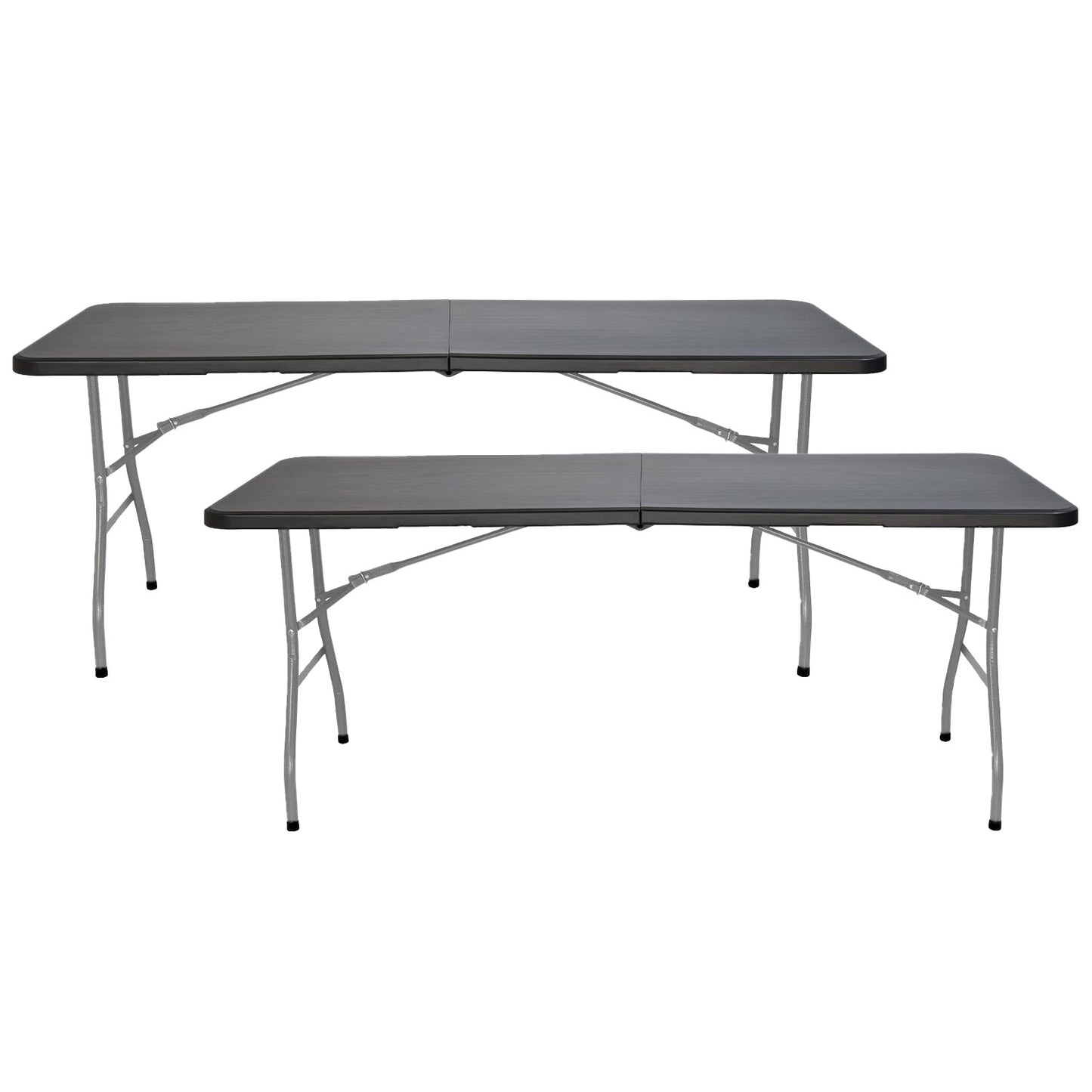Pack 2 Mesas Plegables 180cm Rectangular Catering 7house_0