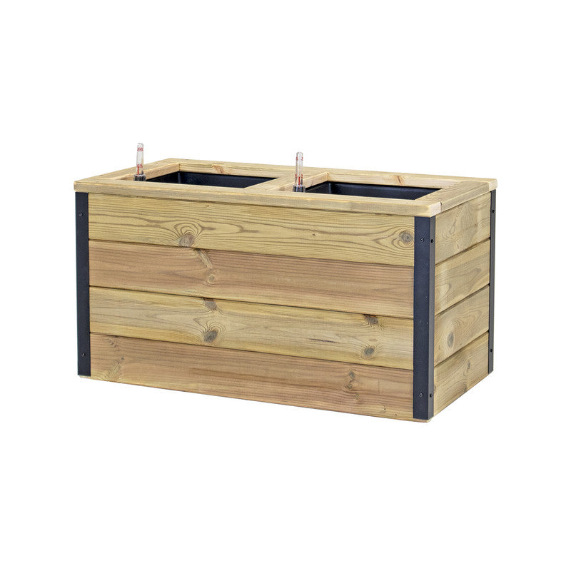 Jardinera De Madera Con Autorriego 75x40x40 Cm Nidum Hortalia_2