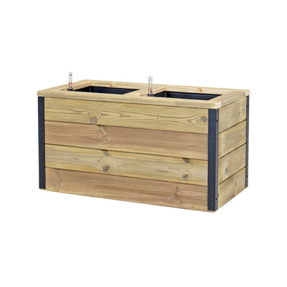 Jardinera De Madera Con Autorriego 75x40x40 Cm Nidum Hortalia_2