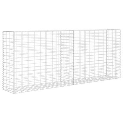 Cesta De Gaviones De Acero Galvanizado 85x30x200 Cm / Vetonek_3
