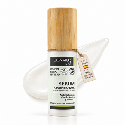 Sérum Facial Regenerador Labnatur Bio 30 ml | Regeneración, Firmeza, Elasticidad y Luminosidad | Vegano_0