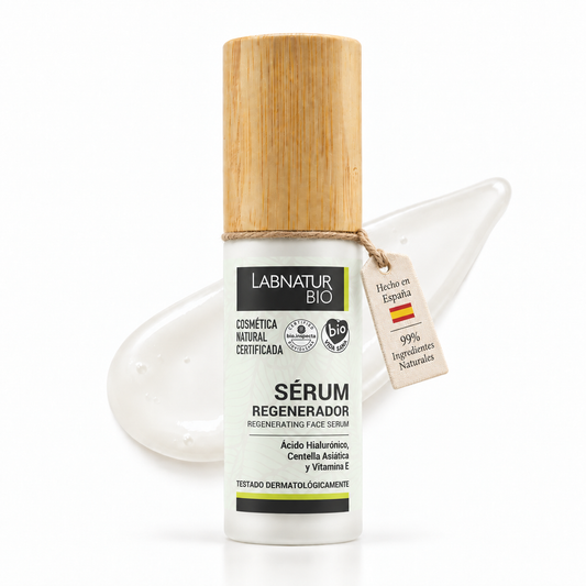 Sérum Facial Regenerador Labnatur Bio 30 ml | Regeneración, Firmeza, Elasticidad y Luminosidad | Vegano_0