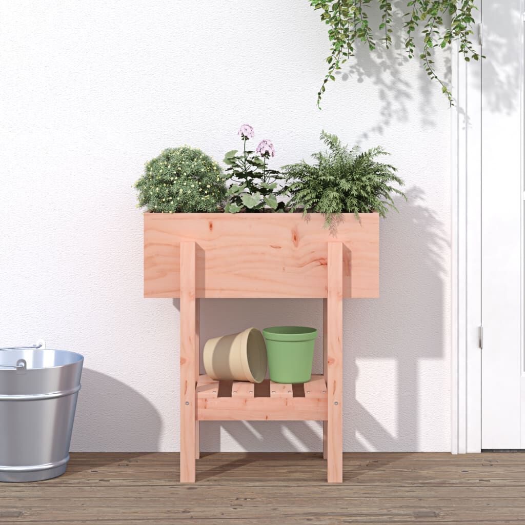 Vidaxl Jardinera Madera Maciza De Abeto Douglas 62x30x69 Cm_1