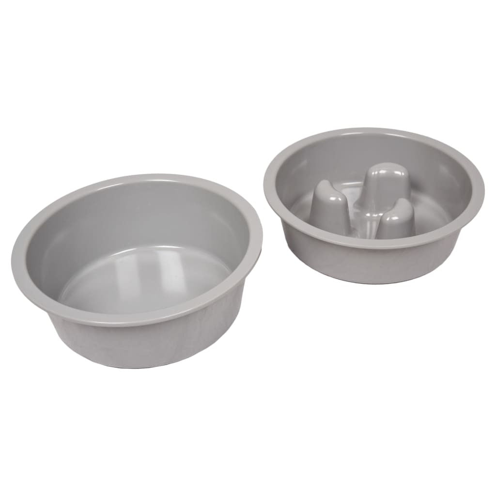 Flamingo Soporte Para Cuenco De Comida Suvi M 1100 Ml Y 1500 Ml Gris_1