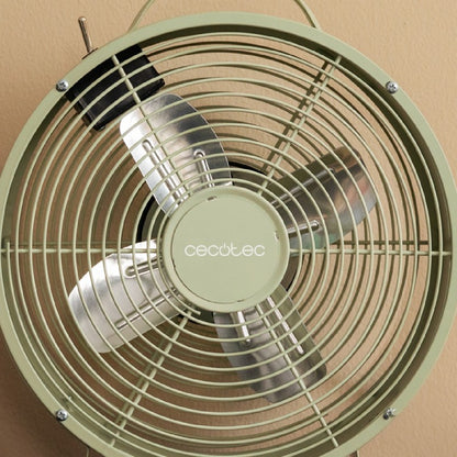 Cecotec Ventilador De Sobremesa Energysilence 400 Retrodesk Green Cecotec_1