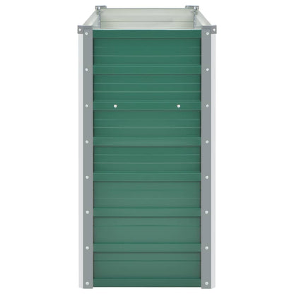 Arriate De Jardín De Acero Galvanizado Verde 100x40x77 Cm_4