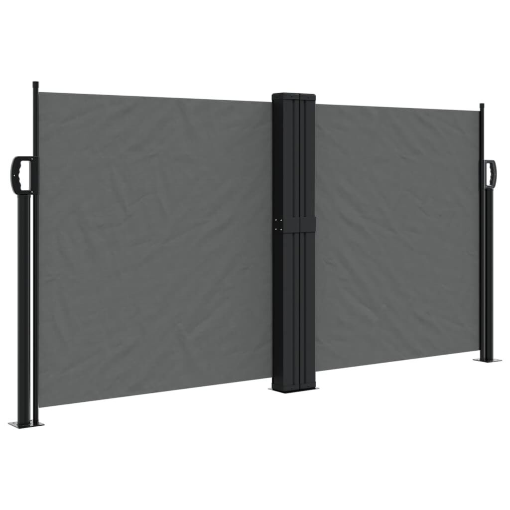 Vidaxl Toldo Lateral Retráctil Gris Antracita 120x1200 Cm_0