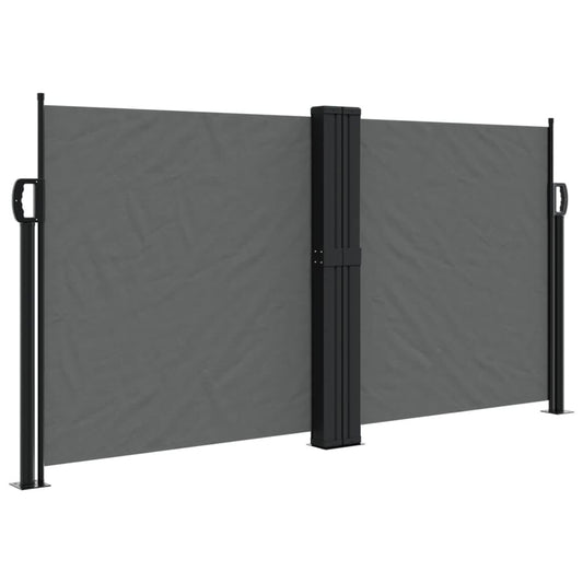Vidaxl Toldo Lateral Retráctil Gris Antracita 120x1200 Cm_0