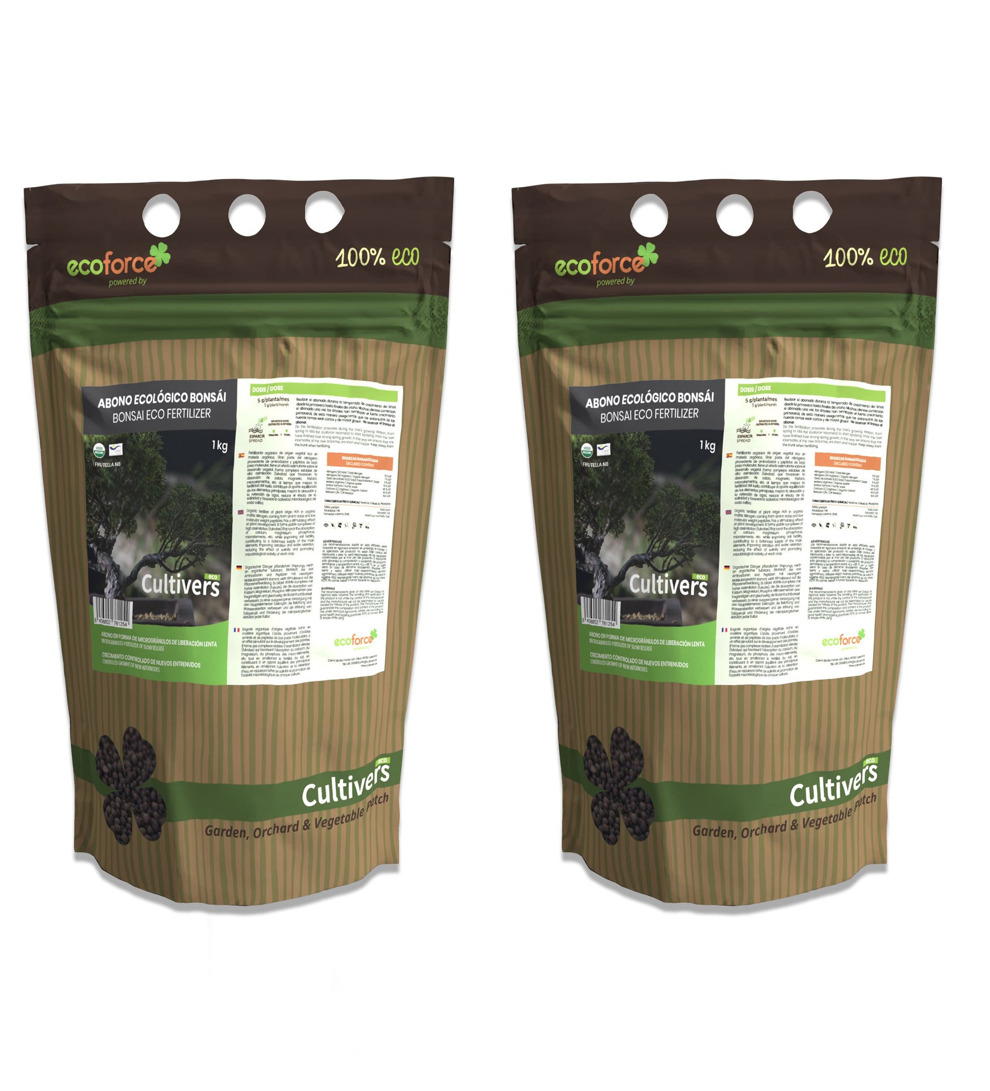 Abono Bonsai Ecológico Cultivers