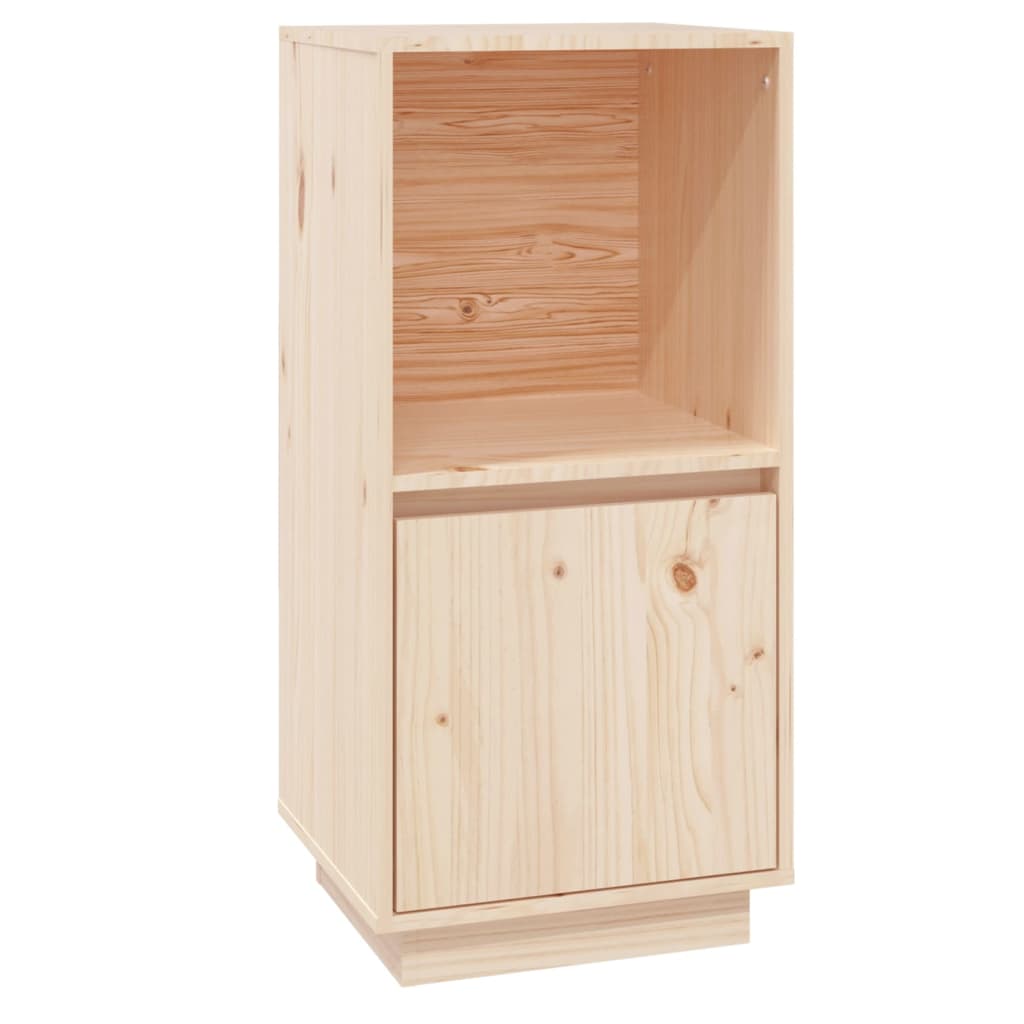 Aparador De Madera Maciza De Pino 38x35x80 Cm / Vetonek_0