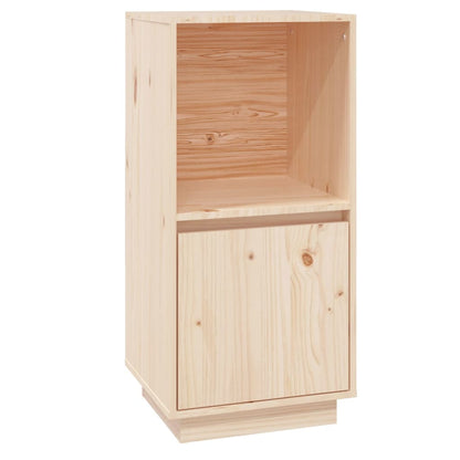 Aparador De Madera Maciza De Pino 38x35x80 Cm / Vetonek_0