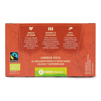 Té Negro Ceylan Bio Oi  Tierra Madre 36 g