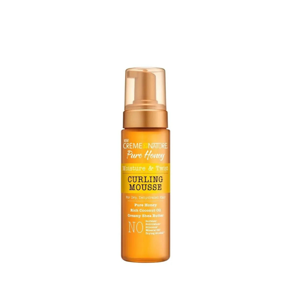 Espuma Pure Honey Curling Mousse Creme Of Nature 207ml_0