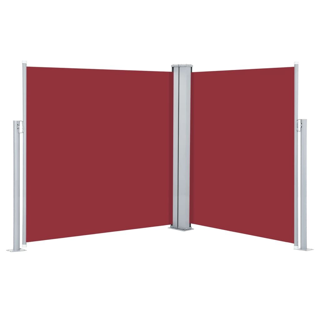 Vidaxl Toldo Lateral Retráctil Rojo 160x600 Cm_0