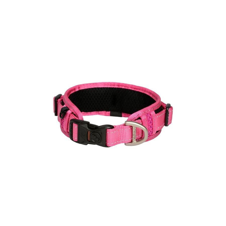 Collar Para Perro Grande, Modelo Padded De Rogz Rosa. Talla Xl (39-64kg)_0