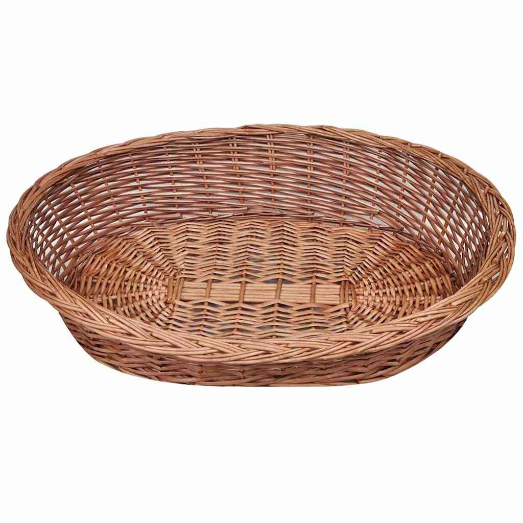 Vidaxl Cesta Para Perros/cama Para Mascotas Sauce Natural 90 Cm_1