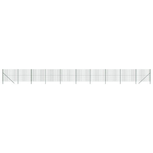Cerca De Alambre De Acero Galvanizado Verde 1,8x25 M / Vetonek_0