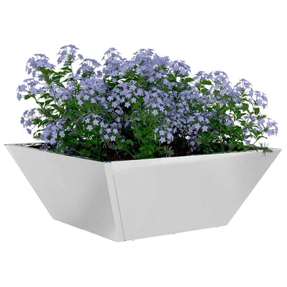Maceta Para Jardín 5 Pcs Plateado 40 X 40 X 15 Cm_2
