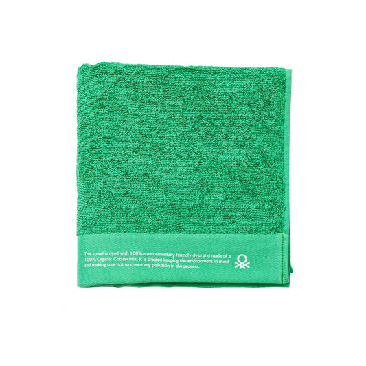 Toalla 50x90cm Algodón Orgánico 450gsm Verde Be_0