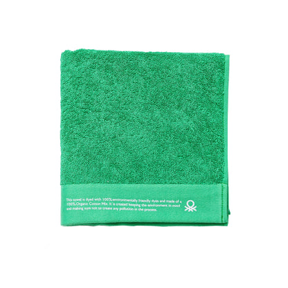 Toalla 50x90cm Algodón Orgánico 450gsm Verde Be_0