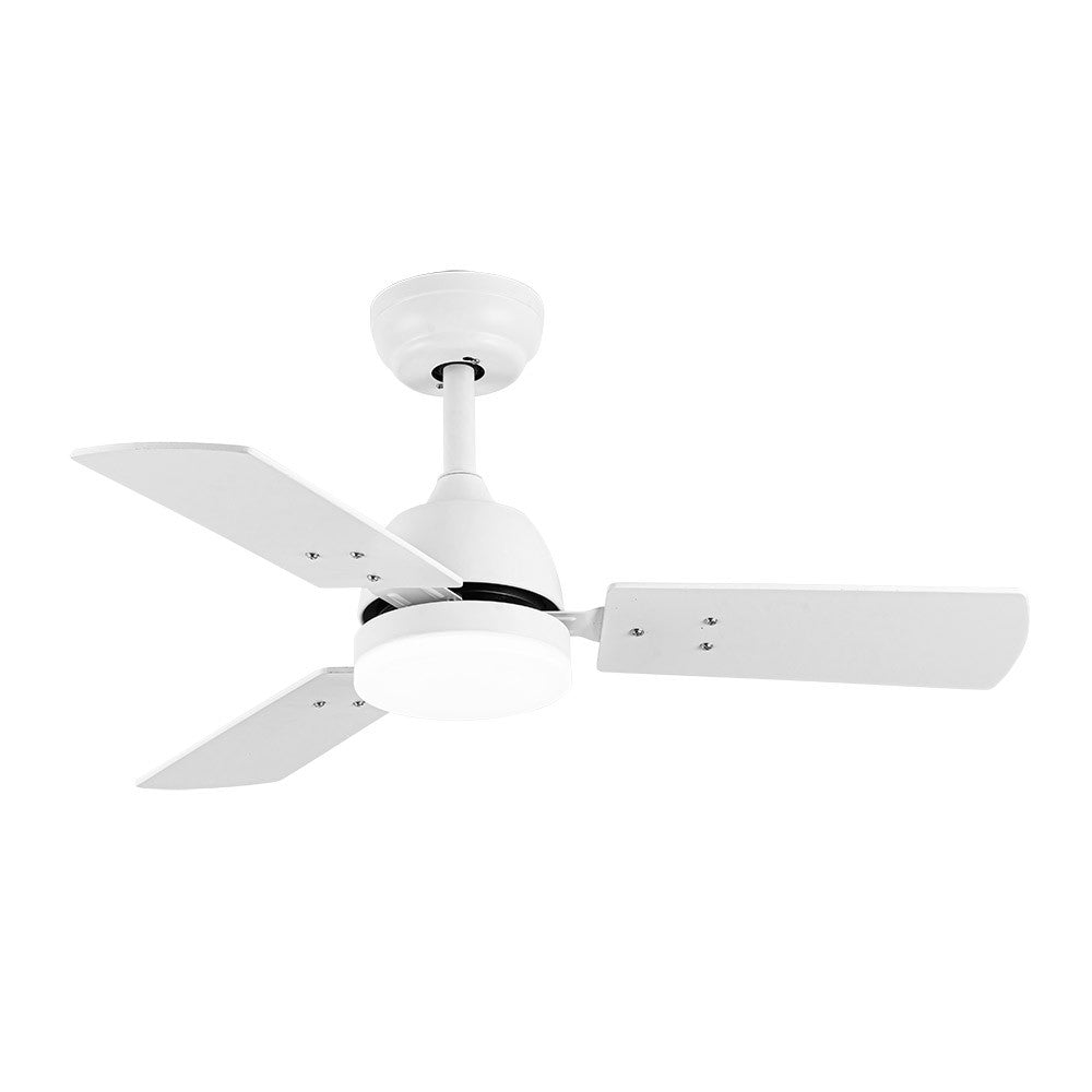 Ventilad Dc Portico 20w Blanco 3aspas Blanco/haya 6vel. 3000k,4000k,6500k 2350lm Remoto, Memoria, Temporizador 91,4d_1