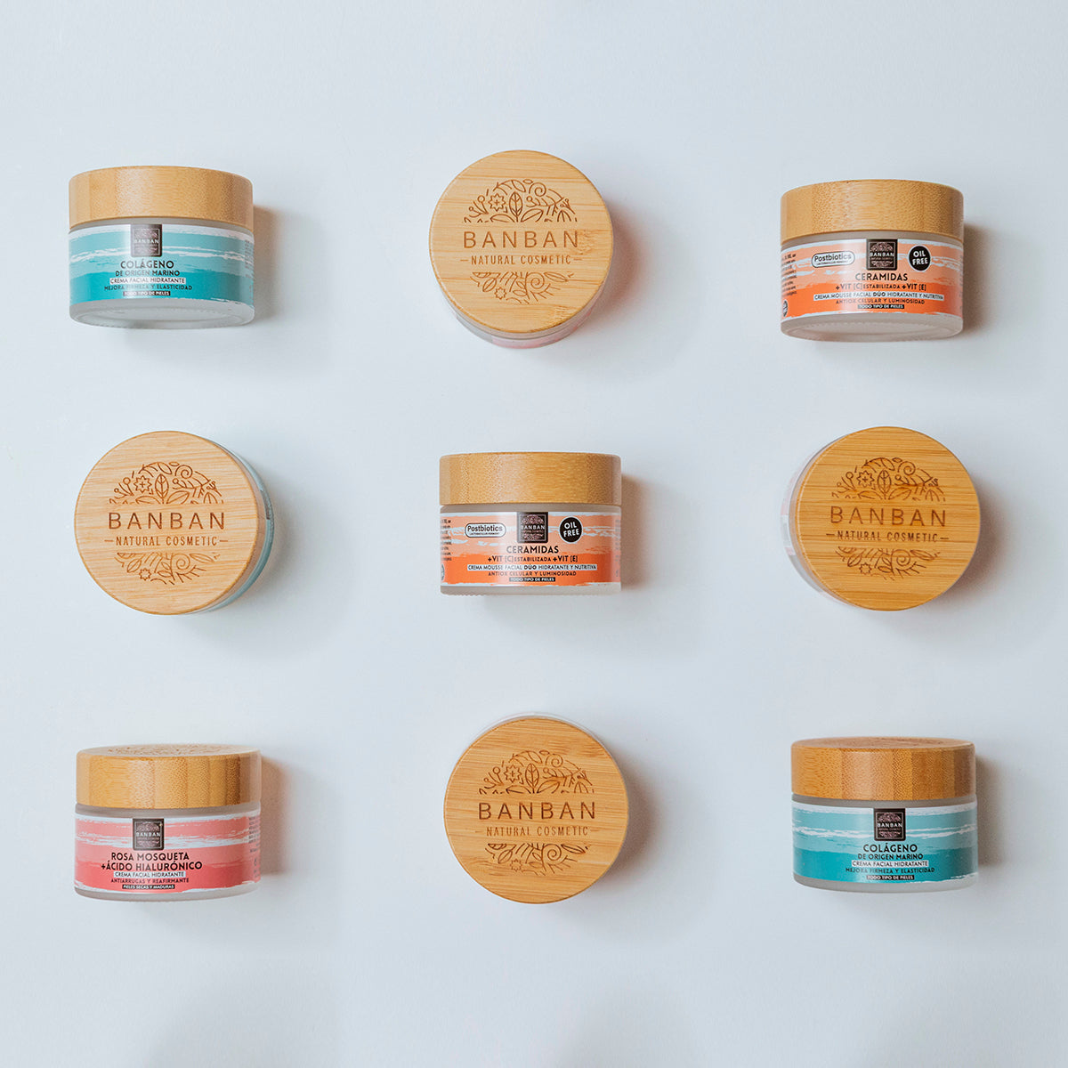 Crema Mousse Facial Dúo Ceramidas y Vitamina C 50ml Banban_2