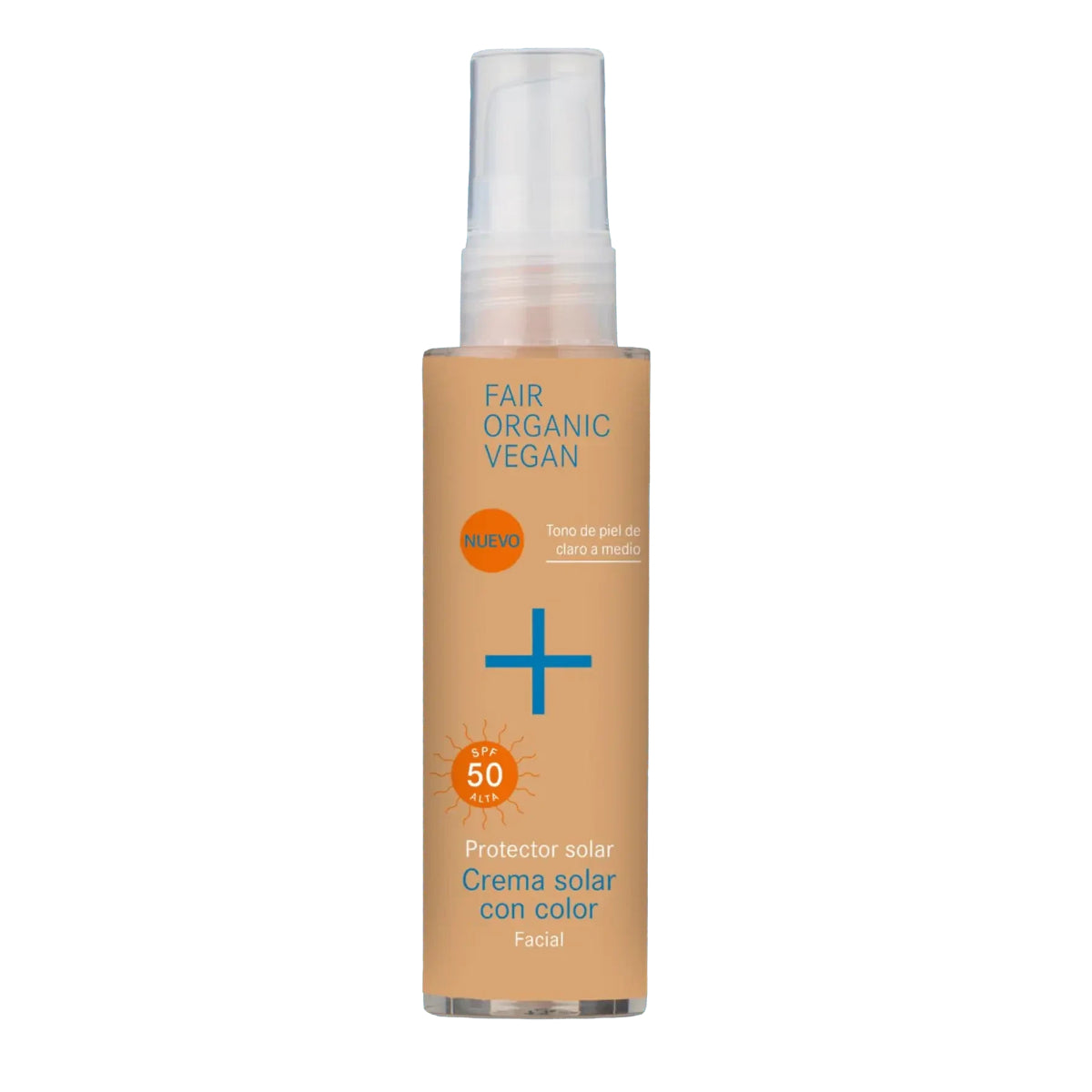 Crema facial con color SPF50 I+M 50 ml