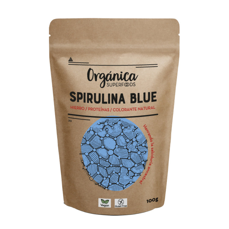 Spirulina Blue Raw Sin Gluten Bio 100g_0