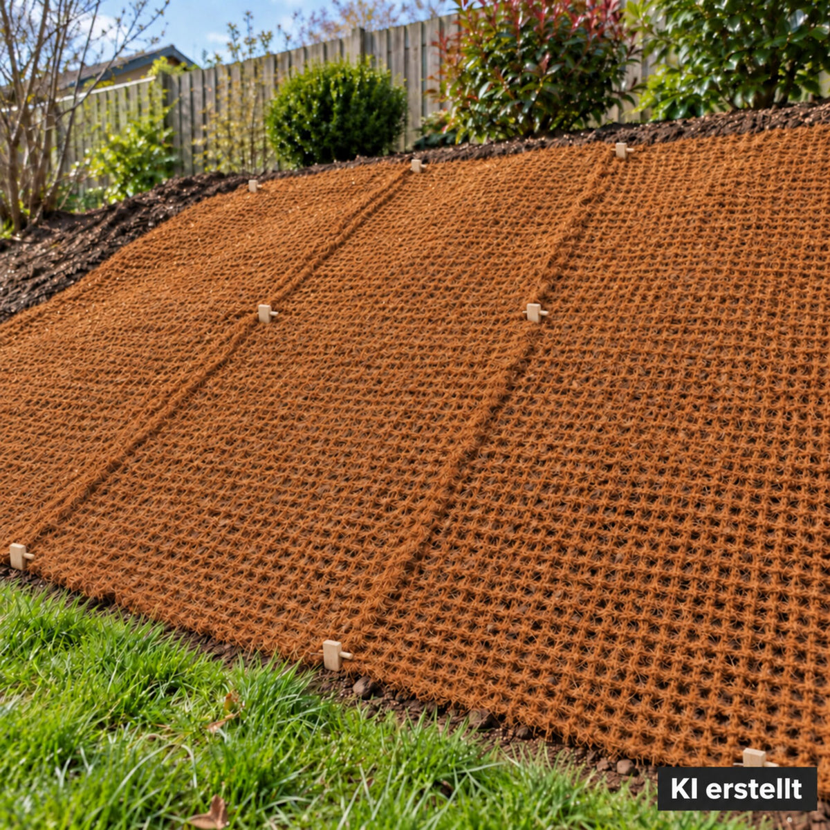 150m Estera De Terraplén De Coco 1m De Ancho Revestimiento De Estanque Tela De Coco 750g_5