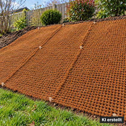 Estera De Terraplén De 27 M De Coco Revestimiento De Estanque De 1 M De Ancho Estera De Coco 750 G_5
