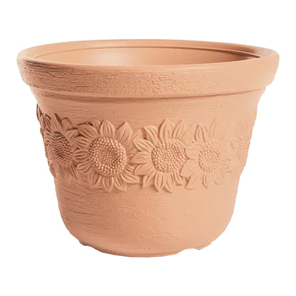 Maceta Sunny 22l., Dimensiones (mm) 400x400x307, Color Ladrillo_0