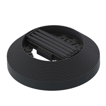 Bordura Flexible Snail / Unidad / 9x3.8x3.8 Cm / Negro_0