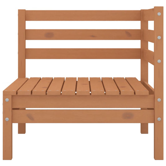 Juego Muebles De Jardín 4 Pzas Madera Maciza Pino Marrón Miel / Vetonek_0