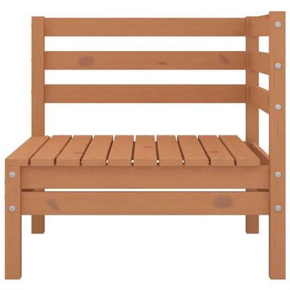Juego Muebles De Jardín 6 Pzas Madera Maciza Pino Marrón Miel / Vetonek_3