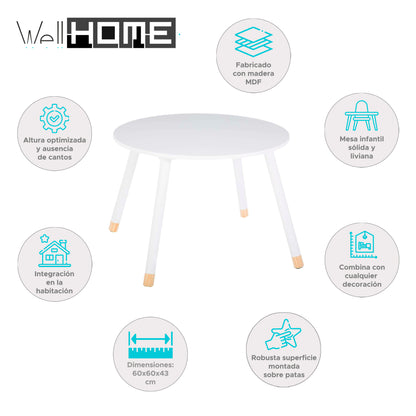 Wellhome Mesa Blanca Dulzura