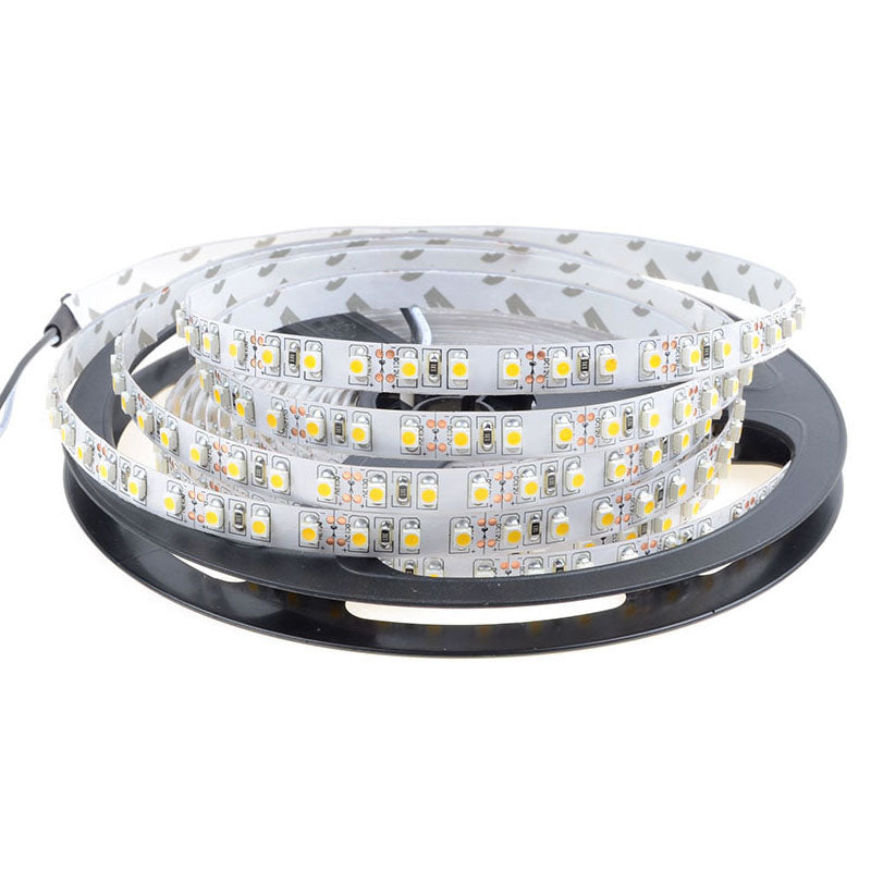 Tira Led Monocolor Hq Smd3528, Dc12v, 5m (120 Led/m), 48w, Ip20, Blanco Cálido_4