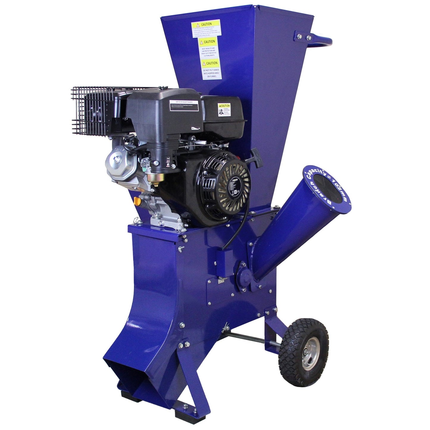 Cortadora De Troncos 5t Y Astilladora De Madera 15hp Trituradora De Madera 2000w Motor Hidráulico 3l_1