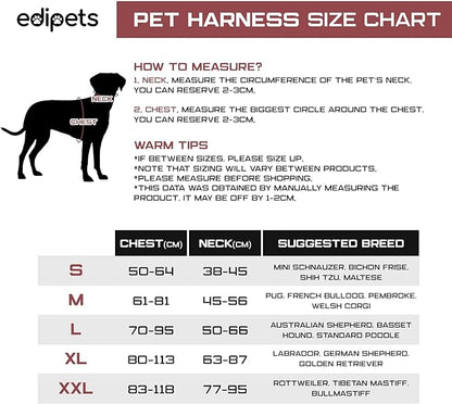 Edipets Arnés Para Perro Antitirones, Ajustable Y Personalizable_2