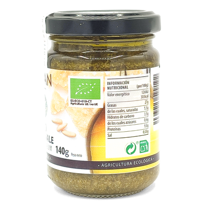 Pesto Tradizionale Con Piñones Ecológico 140g_3