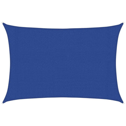 Vidaxl Toldo De Vela Rectangular Hdpe Azul 160 G/m² 3x5 M_0