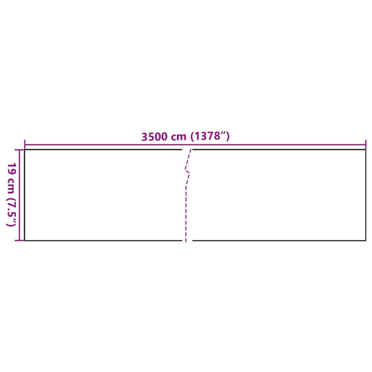 Paneles De Privacidad 4 Uds Pvc Gris Claro Mate 35x0,19 M / Vetonek_0