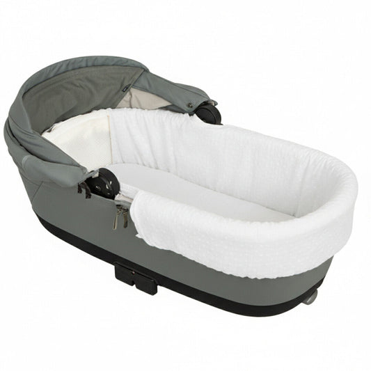 Funda Interior Capazo Cuco Universal Plumeti Premium 80x32 Cm Bimbidreams | Más Suavidad, Más Estilo Y Menos_0