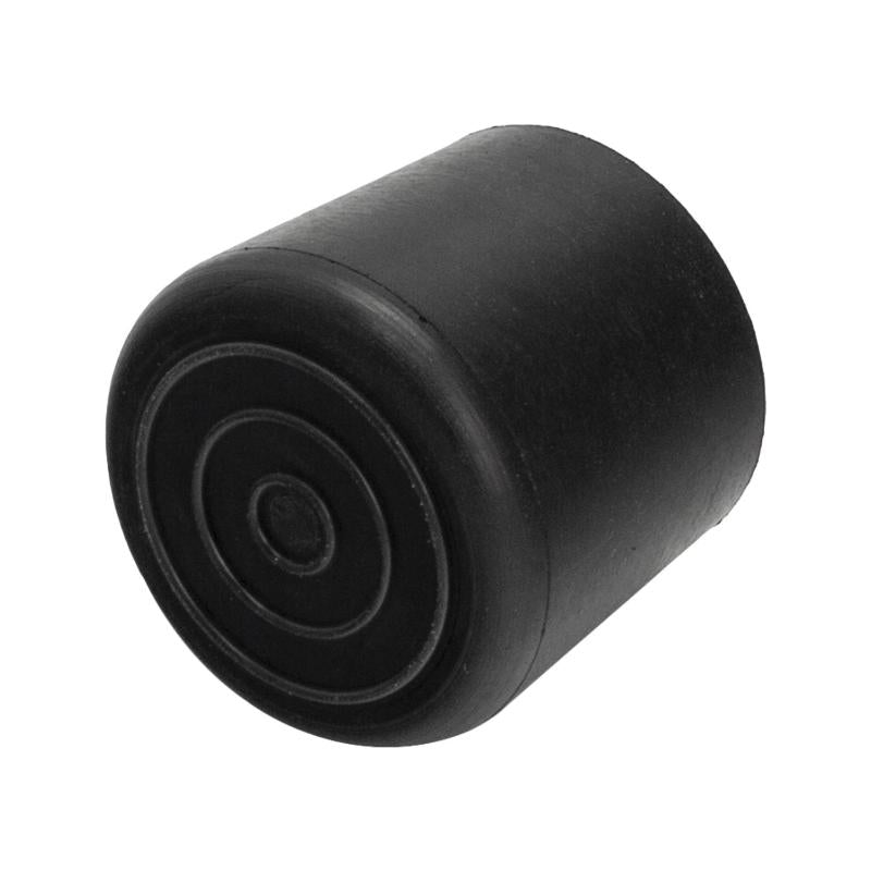 Taco Goma Andador Negro Ø 22mm Con Arandela Interior Bolsa 50 Unidades_1
