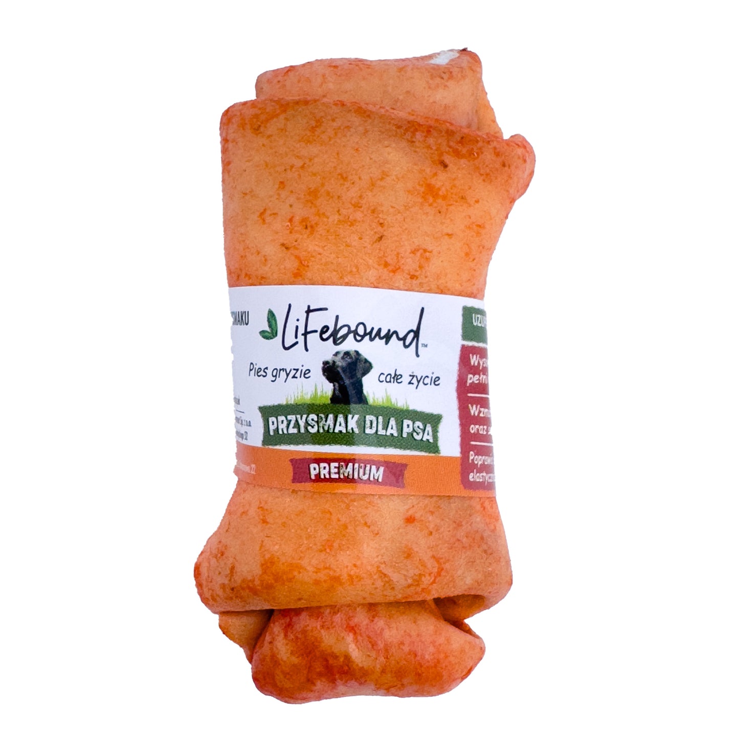 Lifebound - Hueso Masticable Natural Para Perros De Cuero De Ternera En Forma De Hueso Con Sabor Miel - 10 Piezas S