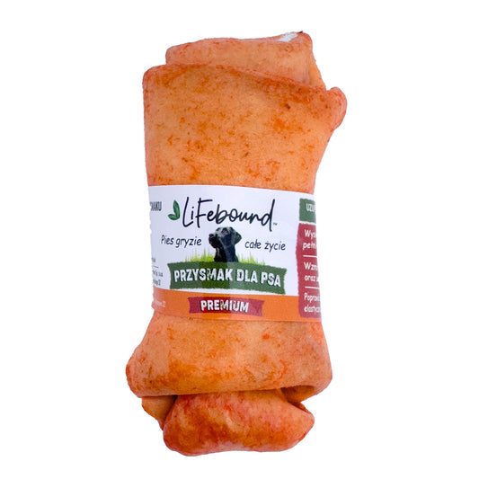 Lifebound - Hueso Masticable Natural Para Perros De Cuero De Ternera En Forma De Hueso Con Sabor Miel - 10 Piezas S