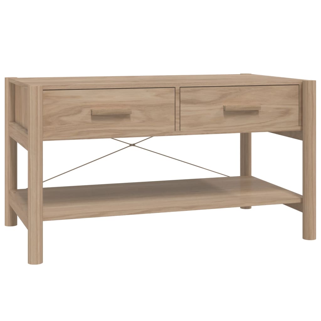 Mesa De Centro Madera Contrachapada 82x48x45 Cm_0